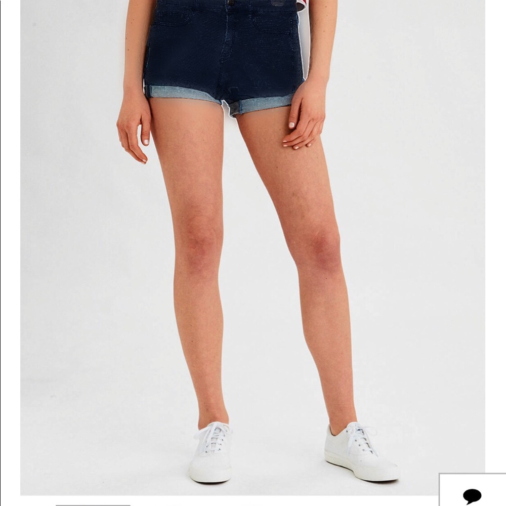 AE Blue Jean Shorts